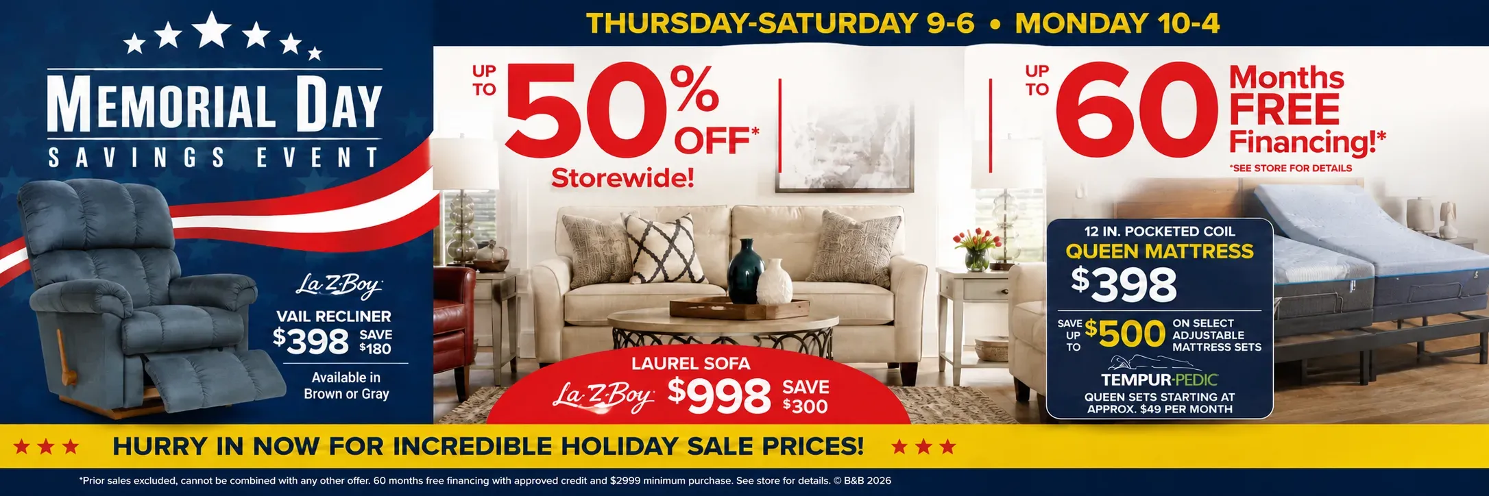 Memorial Day Sale! 